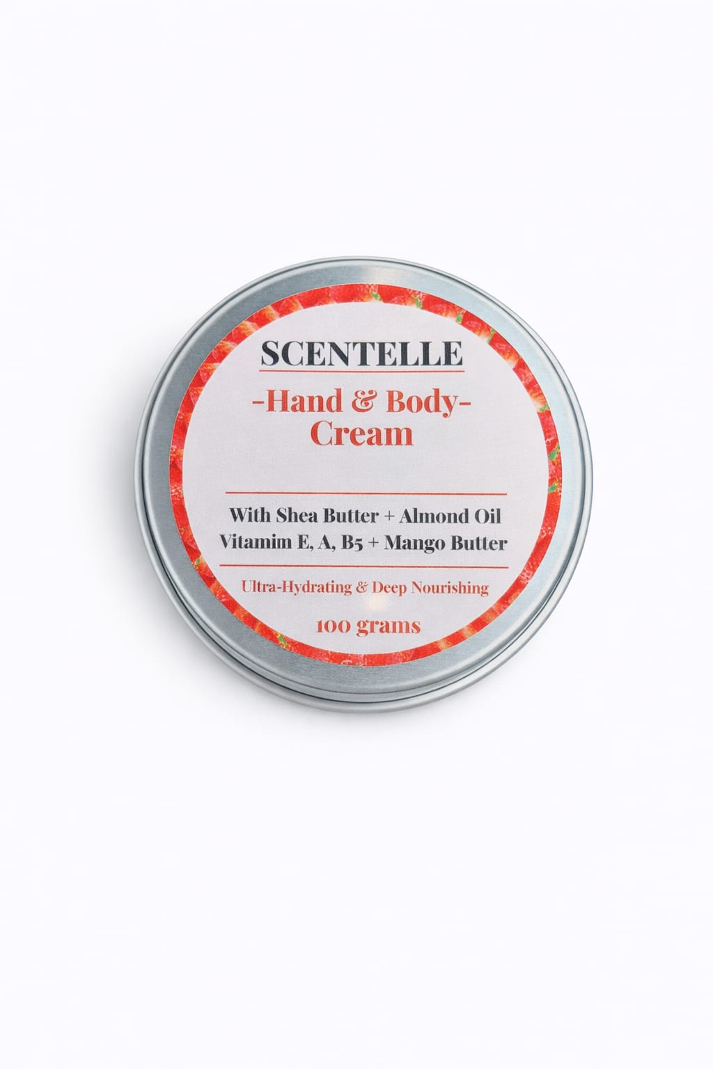 Strawberry Hand & Body Cream ( Advanced Formula)