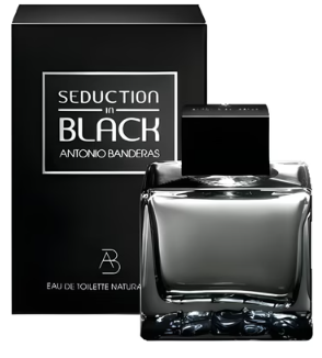 Seduction in Black Antonio Banderas for men
