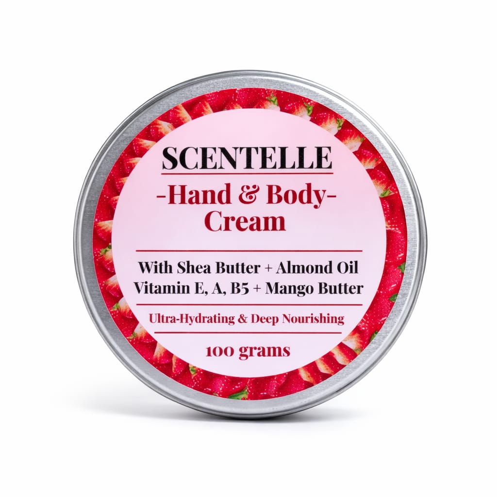 Strawberry Hand & Body Cream ( Advanced Formula)