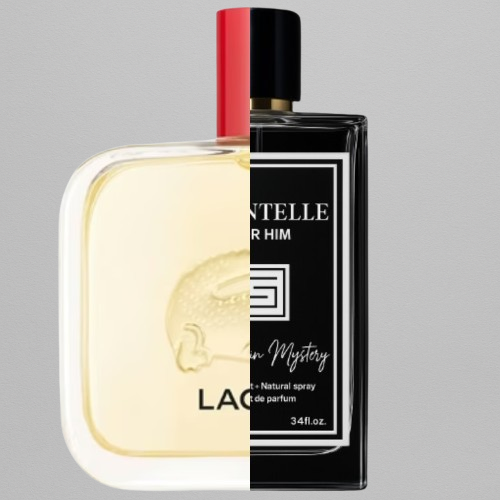 Red Lacoste for men by scentelle
