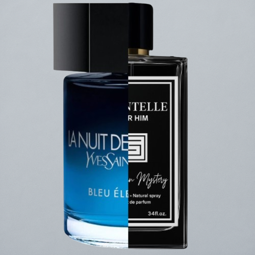 The Night of the Electric Blue Man Yves Saint Laurent for men